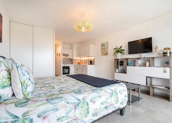 Apartment Joli Grand Terrasse Lit 180x200 Vue 10min Plages Juan-les-Pins